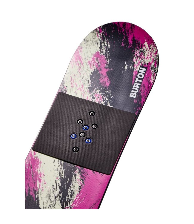 BURTON KIDS GROM SNOWBOARD PURPLE/TEAL 2023