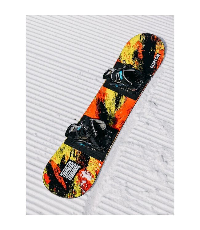 BURTON KIDS GROM SNOWBOARD KETCHUP/MUSTARD 2023