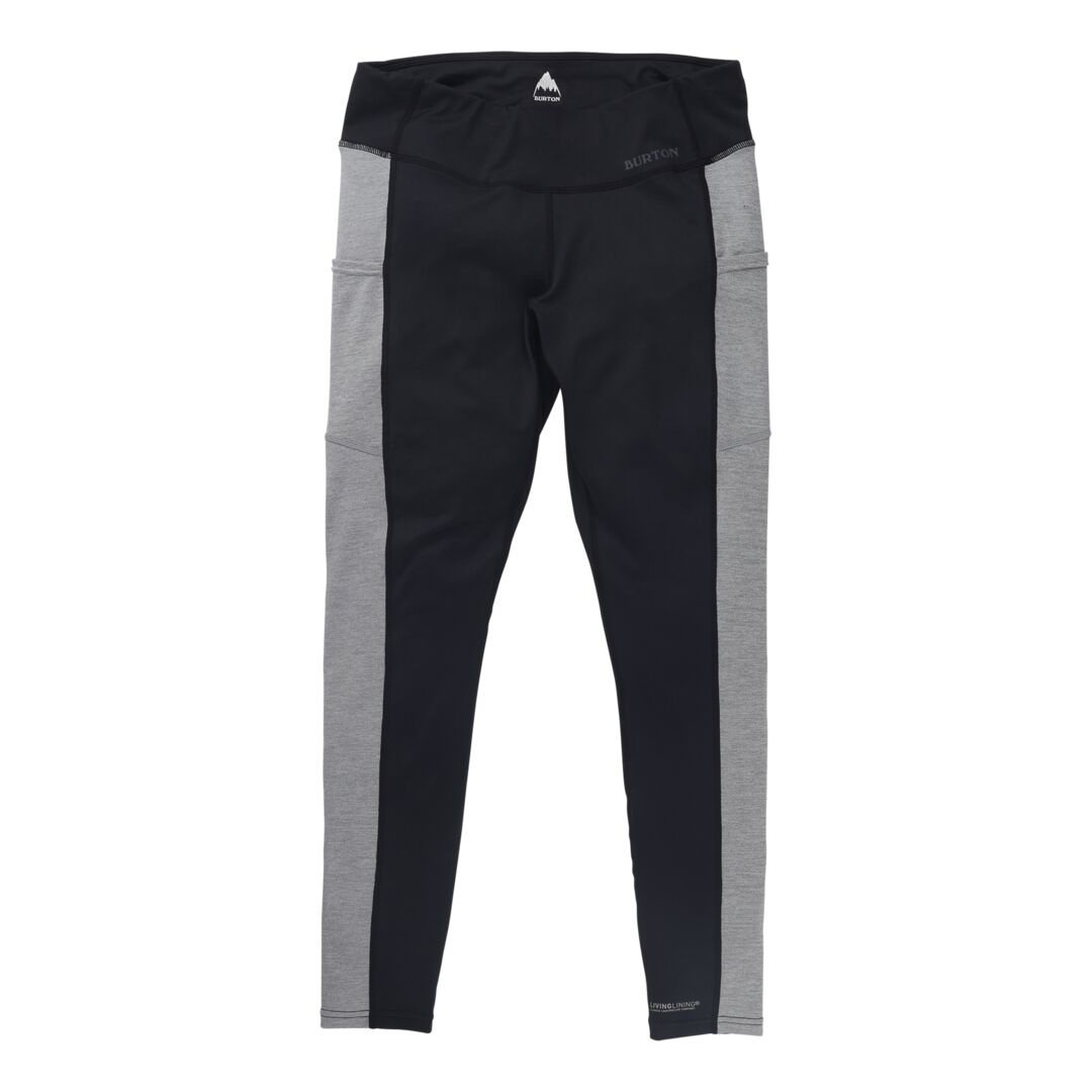 BURTON WMNS MIDWEIGHT X BASE LAYER PANT TRUE BLACK