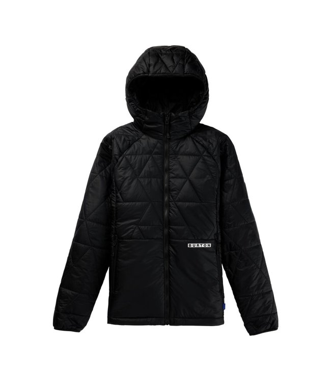 BURTON WOMENS VERS-HEAT INSULATED DOWN JACKET TRUE BLACK 2023