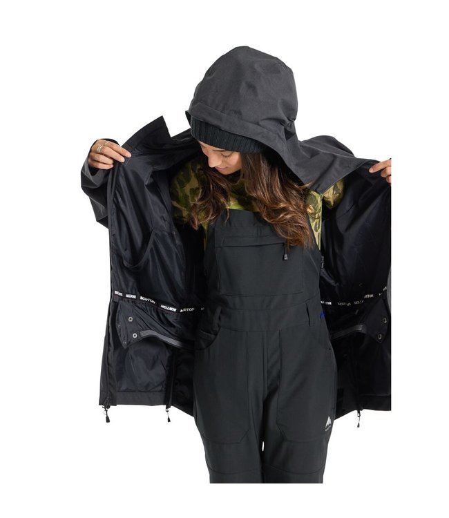 BURTON WMNS LALIK JACKET TRUE BLACK 2023