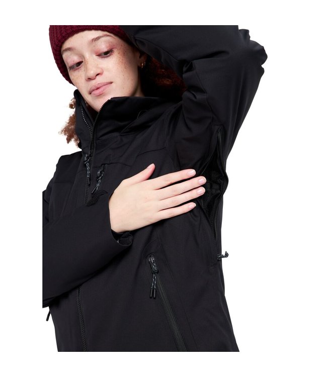 BURTON WMNS LELAH 2L JACKET TRUE BLACK 2023