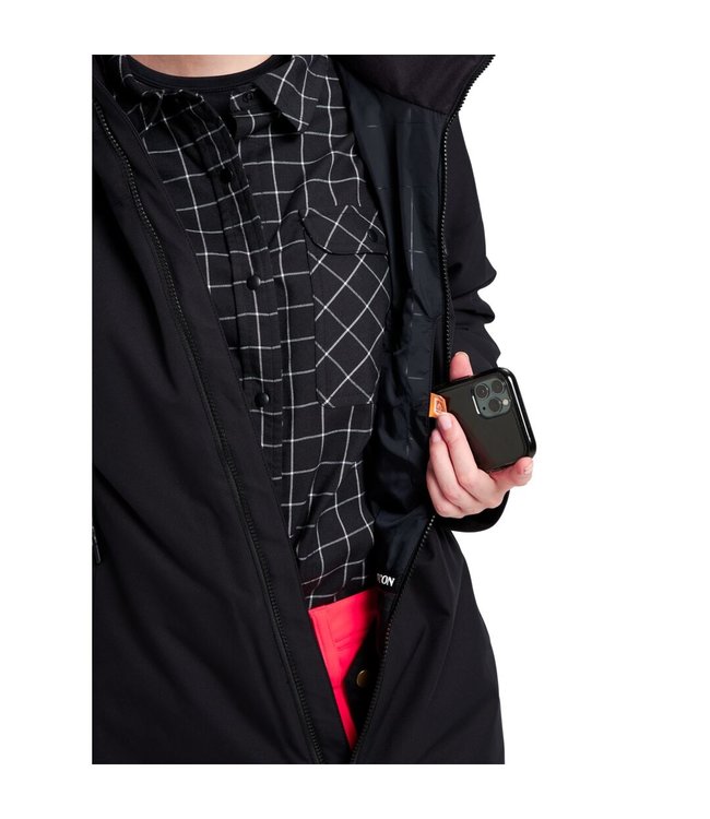 BURTON WMNS LELAH 2L JACKET TRUE BLACK 2023