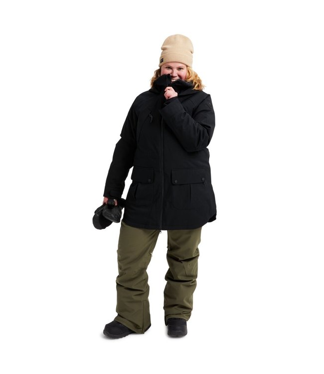 BURTON WMNS PROWESS JACKET TRUE BLACK 2023