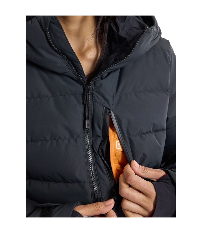 BURTON WMNS LOYLL DOWN JACKET TRUE BLACK 2023