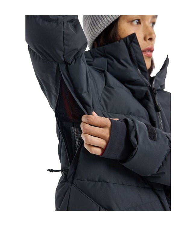 BURTON WMNS LOYLL DOWN JACKET TRUE BLACK 2023