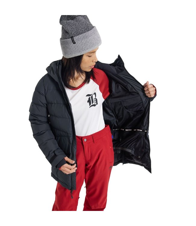 BURTON WMNS LOYLL DOWN JACKET TRUE BLACK 2023