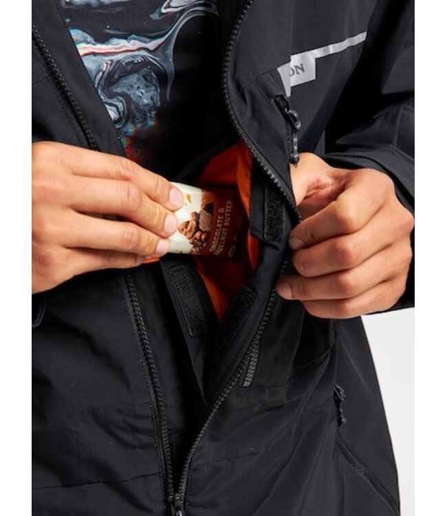 BURTON PEASY JACKET TRUE BLACK 2023