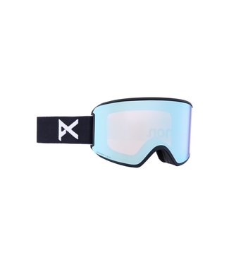 ANON ANON WM3 MFI GOGGLE W/ SPARE BLACK/PRCV VRBL BLUE 2023