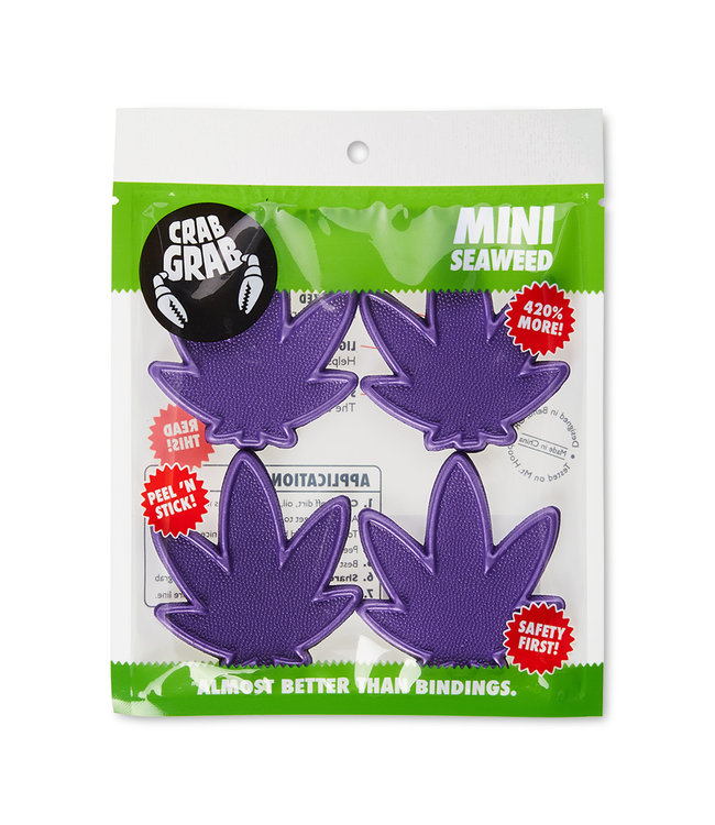 CRAB GRAB MINI SEAWEED TRACTION PAD PURPLE 2023