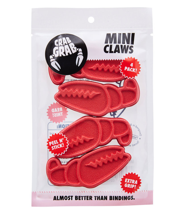 CRAB GRAB MINI CLAWS TRACTION PAD RED 2023
