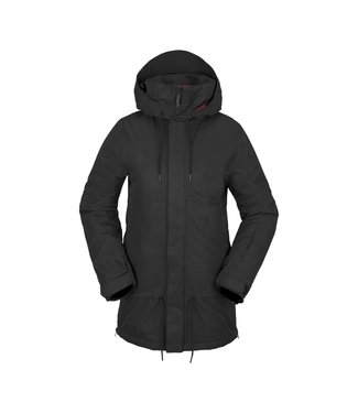 VOLCOM VOLCOM WOMENS PAXSON 2L TDS INF PARKA BLACK 2023