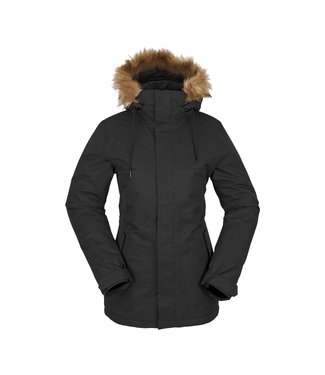 VOLCOM VOLCOM WOMENS FAWN INSULATED JACKET BLACK 2023