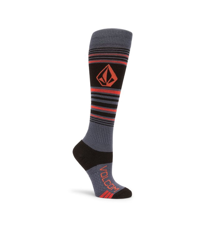 VOLCOM WOMENS TUNDRA SOCK GREEN ASH 2023