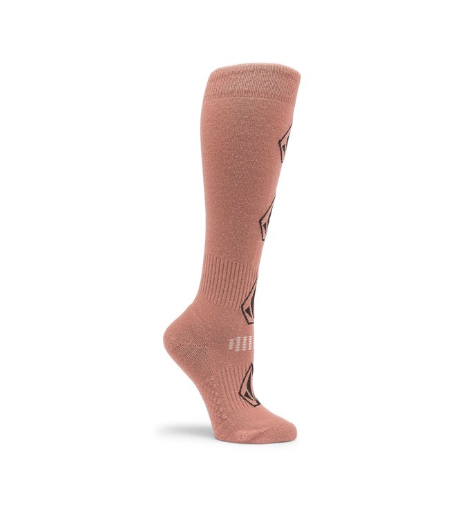 VOLCOM WOMENS SHERWOOD SOCK ROSEWOOD 2023