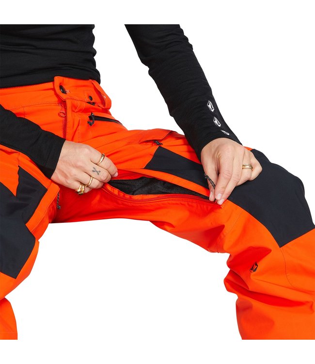 VOLCOM WMNS V.CO AT STRETCH GORE-TEX PANT ORANGE SHOCK 2023