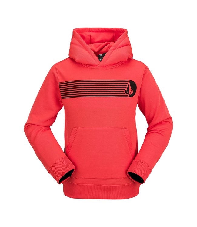 VOLCOM BOYS YOUTH RIDING FLEECE ORANGE SHOCK 2023