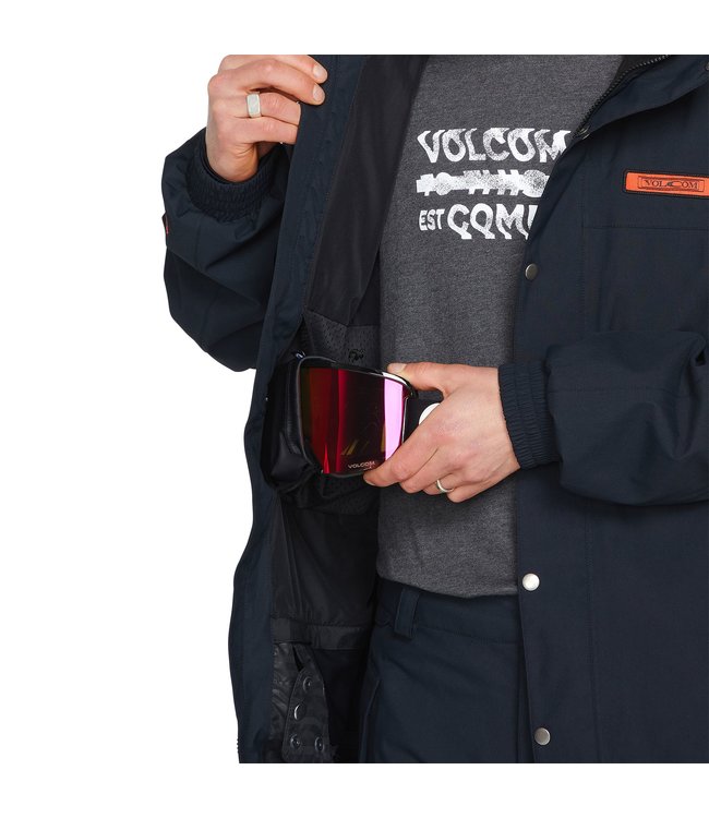 VOLCOM LONGO GORE-TEX JACKET BLACK 2023