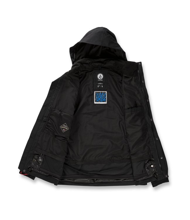 VOLCOM LONGO GORE-TEX JACKET BLACK 2023