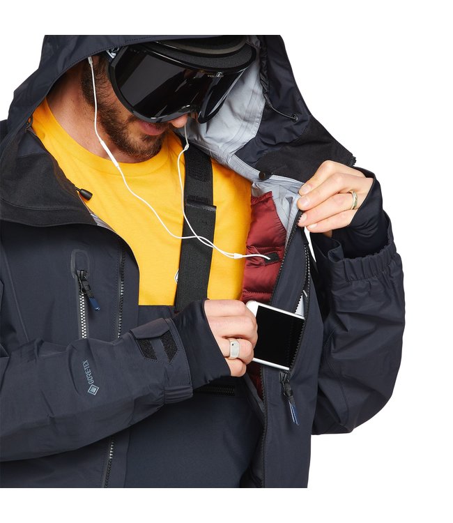 VOLCOM TDS INF GORE-TEX JACKET BLACK 2023