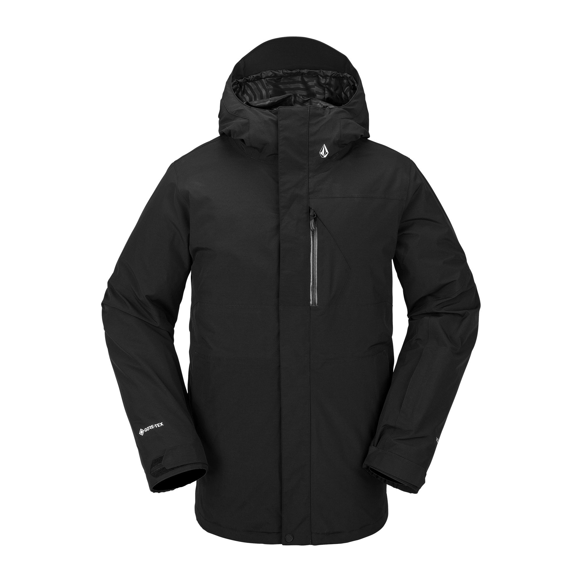 VOLCOM L INSULATED GORE-TEX JACKET BLACK 2023 - ONE Boardshop