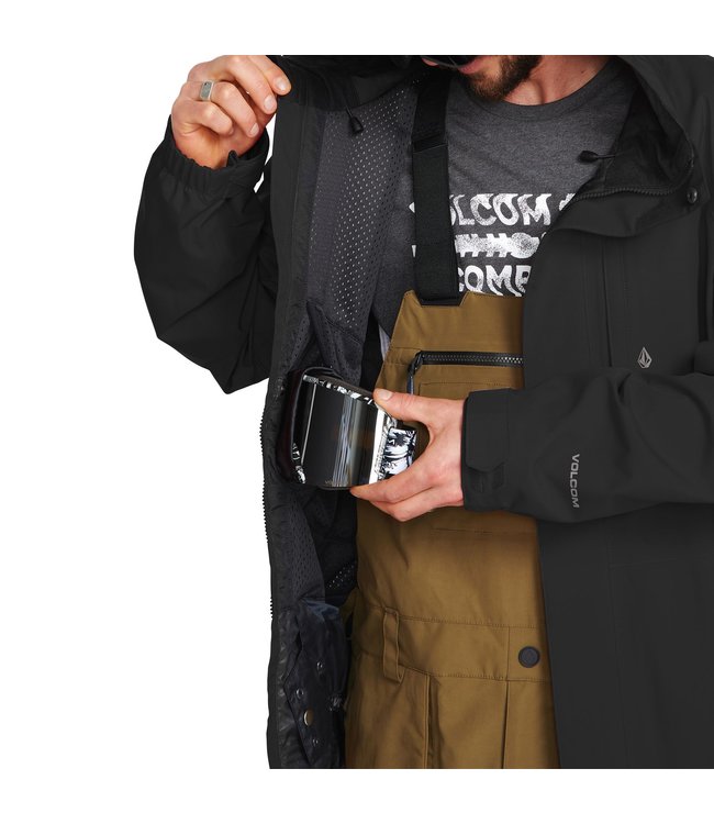 VOLCOM DUA INSULATED GORE JACKET BLACK 2023