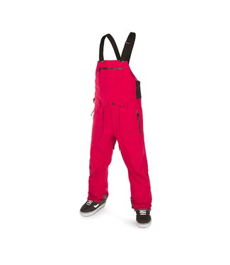 VOLCOM VOLCOM RAIN GORE-TEX BIB OVERALL RED 2023