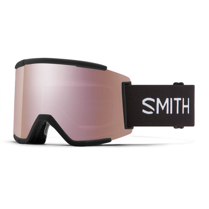 SMITH SQUAD XL GOGGLE BLACK w/CPS BLK GLD MIR LENS 2023