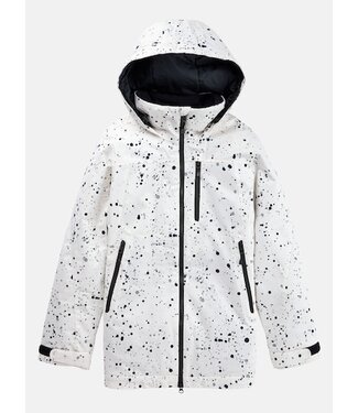 BURTON BURTON WMNS LELAH 2L JACKET STOUT WHITE SPATTER 2023