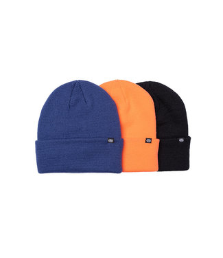 686 686 MENS STANDARD ROLL UP (3-PACK) BEANIE BRIGHT PACK 2023