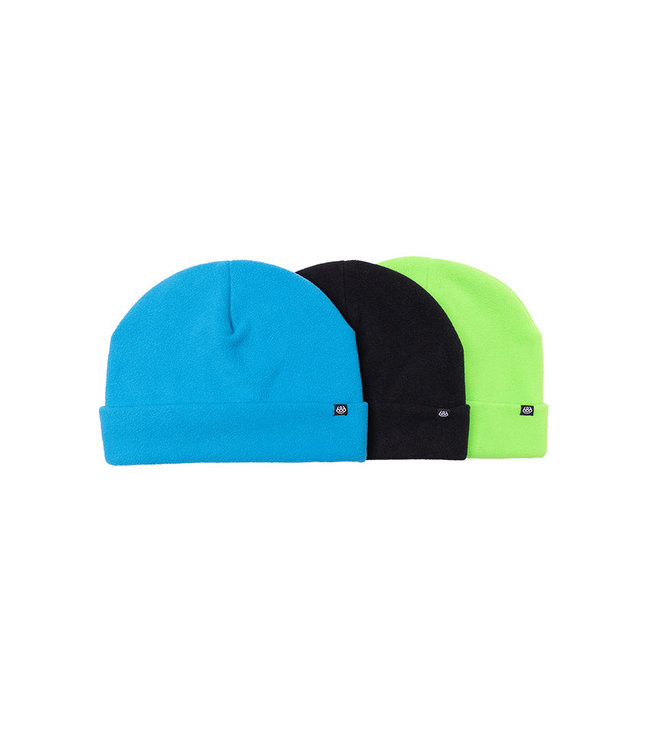 686 MENS FLEECE ROLL UP (3-PACK) HAT CORE PACK 2023