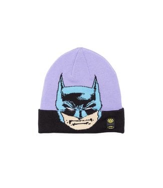 686 686 MENS BATMAN KNIT BEANIE PURPLE 2023