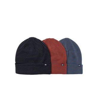 686 686 MENS SMALL STRIPES (3-PACK) BEANIE ASSORTED 2023