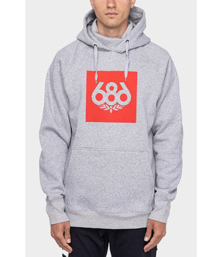 686 686 KNOCKOUT PULLOVER HOODY ATHLETIC HEATHER 2023