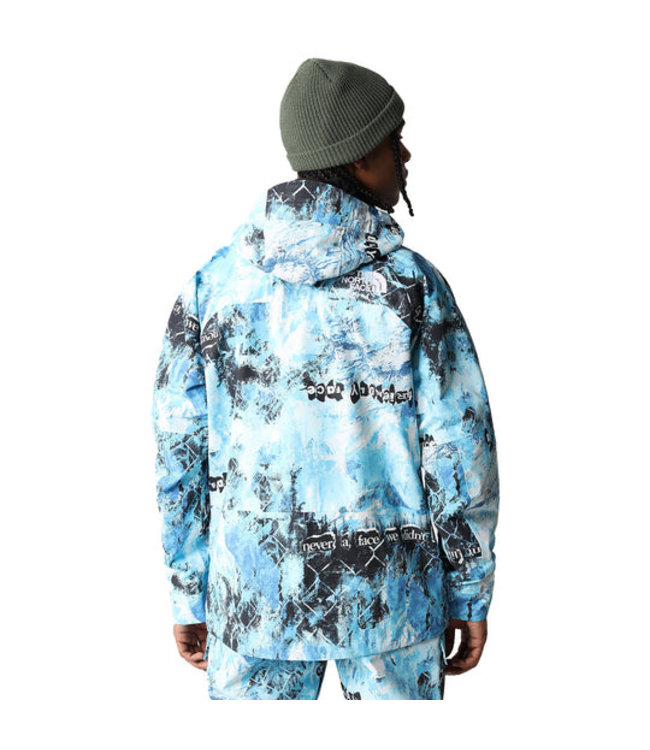 THE NORTH FACE PRINTED DRAGLINE JACKET NORSE BLUE COLE NAVIN NEVER A FACE PRINT 2023