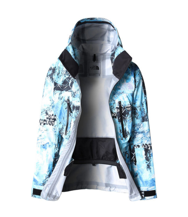 THE NORTH FACE PRINTED DRAGLINE JACKET NORSE BLUE COLE NAVIN NEVER A FACE PRINT 2023