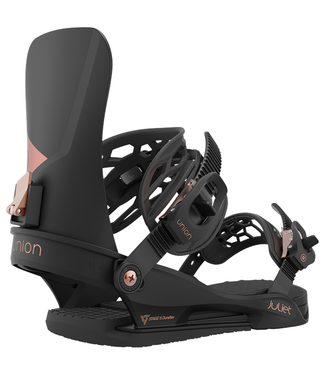 UNION BINDING COMPANY UNION WMNS JULIET SNOWBOARD BINDINGS BLACK 2023