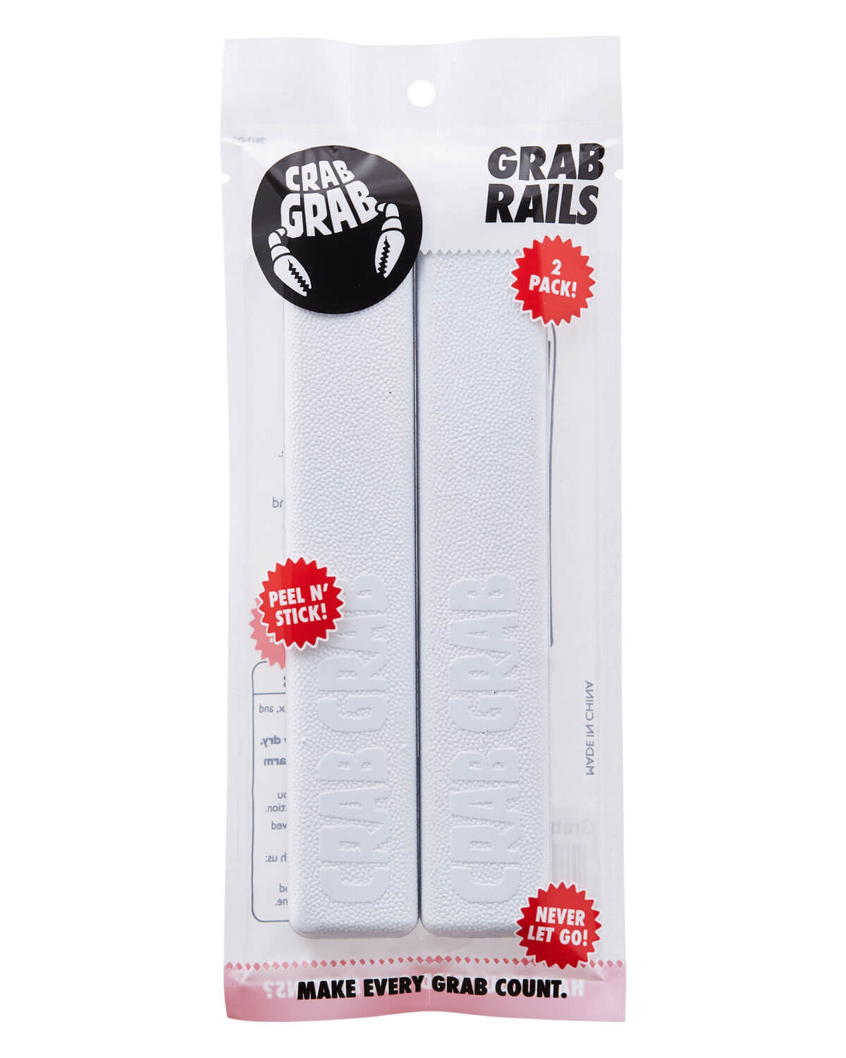 CRAB GRAB GRAB RAILS TRACTION PAD WHITE 2023 ONE