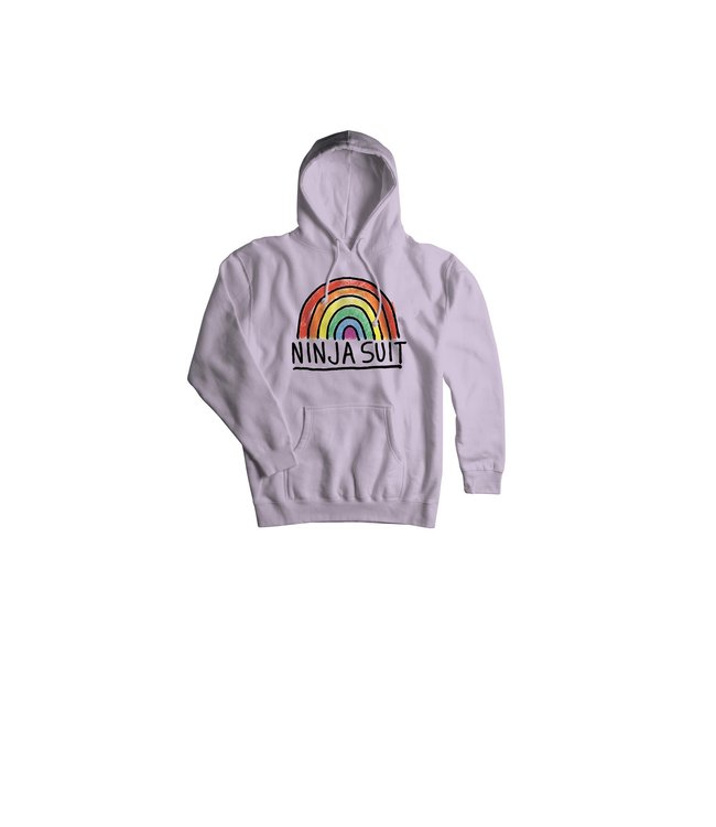 AIRBLASTER NINJA RAINBOW HOODY LAVENDER 2023 ONE Boardshop