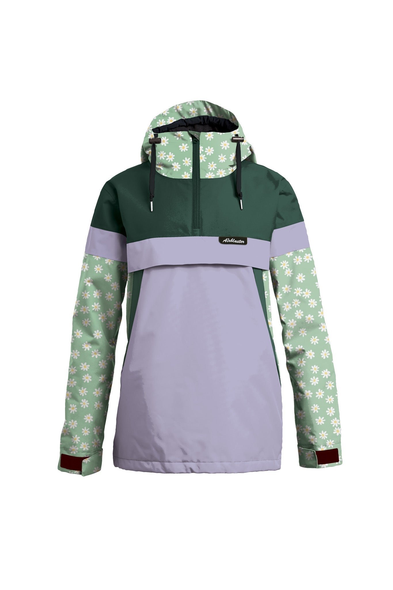 AIRBLASTER WMNS LADY TRENCHOVER MALLARD/MINT DAISY 2023