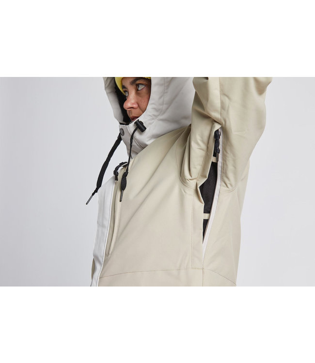 AIRBLASTER WMNS STAY WILD PARKA SAND/BONE 2023
