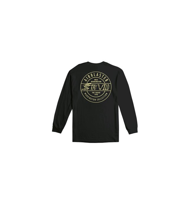AIRBLASTER TRE WILD LS TEE BLACK 2023
