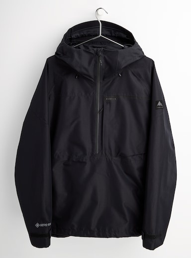 BURTON PILLOWLINE GORE TEX 2L ANORAK JACKET TRUE BLACK 2023 ONE