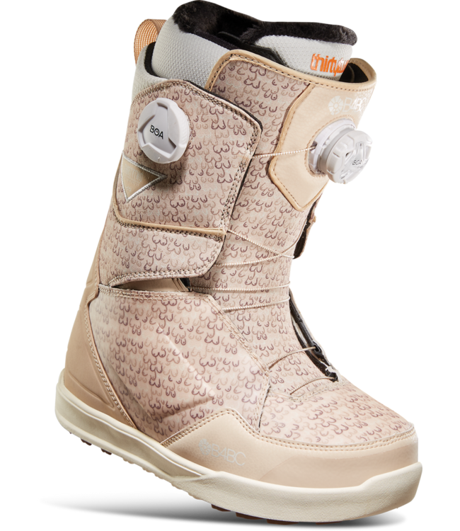 THIRTY-TWO WOMENS LASHED DOUBLE BOA B4BC SNOWBOARD BOOTS IVORY 2023