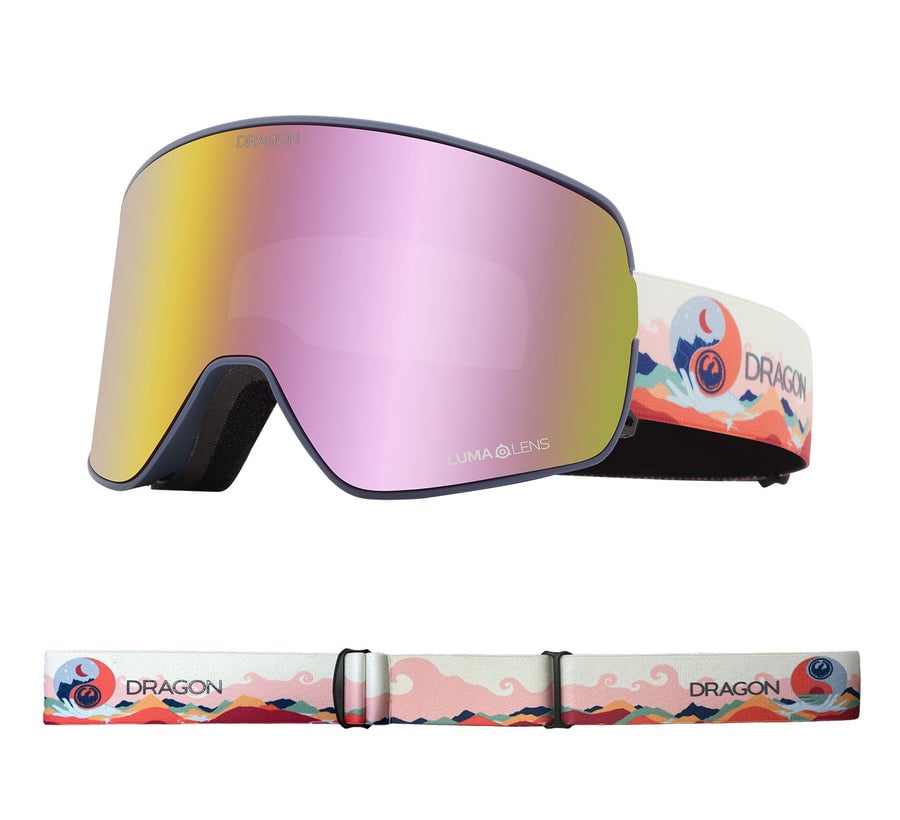 DRAGON NFX2 GOGGLE FASANI w/ LLPINKION + LLDKSMOKE 2023