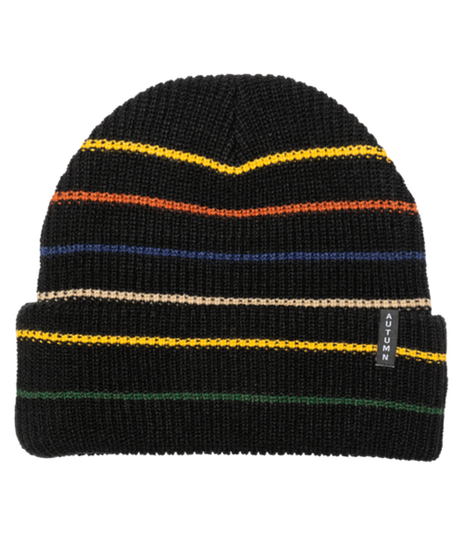AUTUMN MULTI STRIPE BEANIE 2023