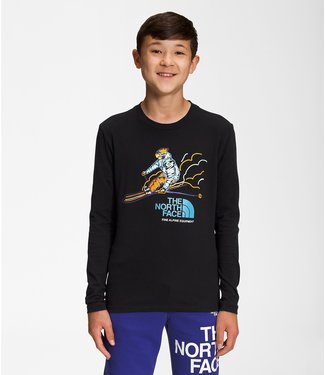 THE NORTH FACE THE NORTH FACE BOYS GRAPHIC LS TEE THE NORTH FACE BLACK 2023