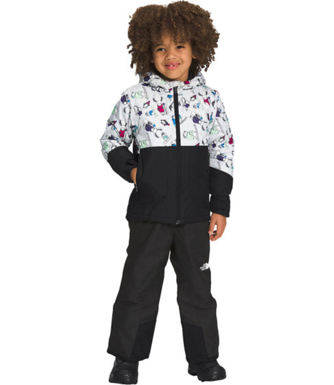 THE NORTH FACE KIDS FREEDOM INSULATED JACKET TIN GREY WINTER CRITTERS PRINT 2023