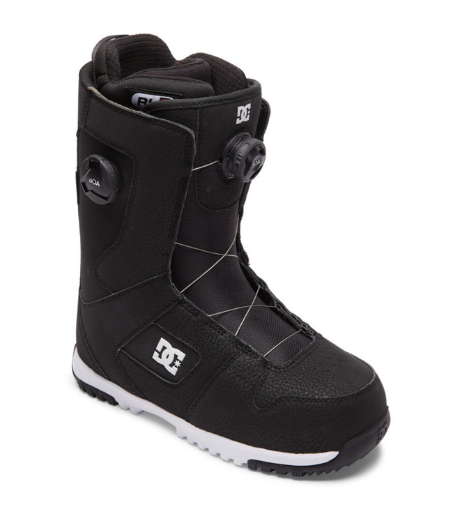 DC PHASE BOA PRO SNOWBOARD BOOT BLACK/WHITE 2023 ONE