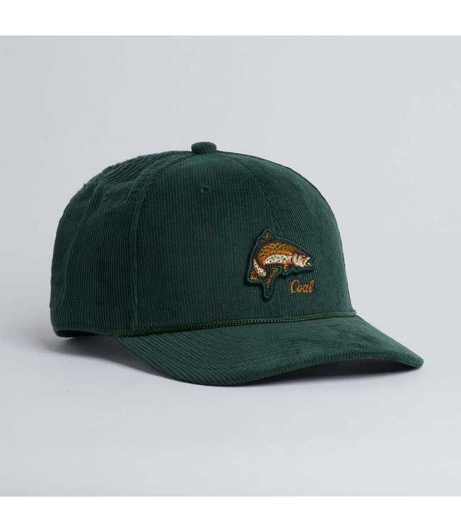 COAL THE WILDERNESS LOW HAT DARK GREEN (FISH) OS 2023 - ONE Boardshop